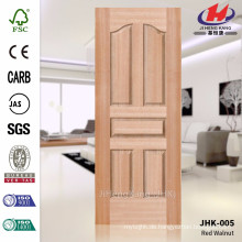 JHK-005 Schöne Modell Beliebte rote Walnut Tür Haut in Asien mit hoher Qualität